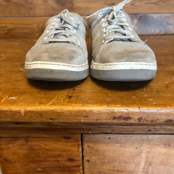 Johnston & Murphy Gray Suede Shoes Men's 10 - Picture 4 of 7